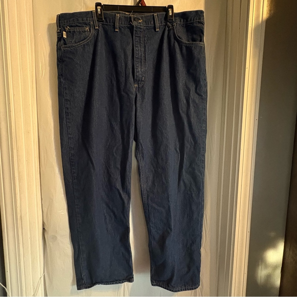 Carhartt FR Jeans Mens 46 X‎ 30 Flame Resistant Blue Workwear Denim Pants Work